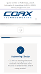 Mobile Screenshot of coaxinc.com